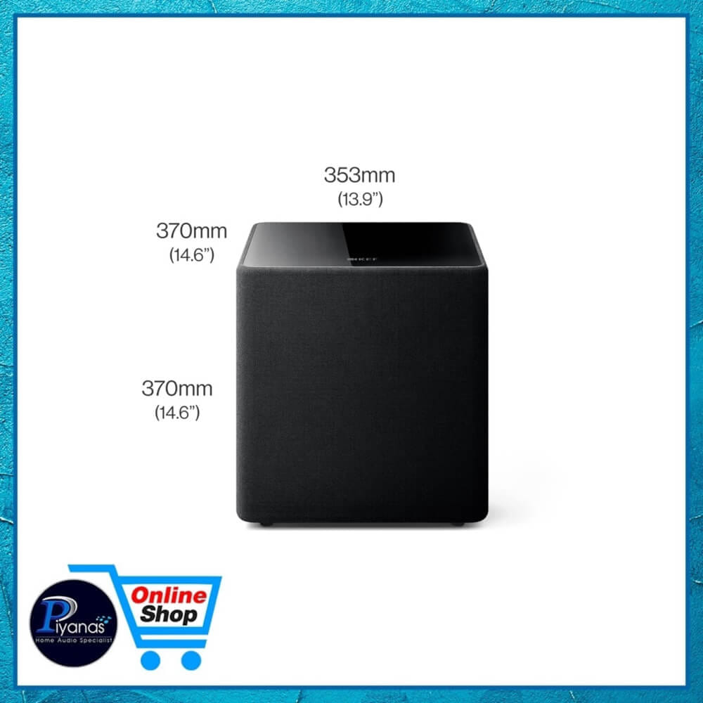 ซับวูฟเฟอร์ KEF : KUBE 10 MIE สีดำ_5